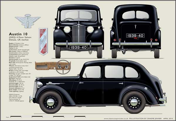 Austin 10 Saloon 1939-40