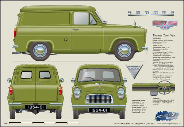 Ford Thames 7cwt Van 1954-61